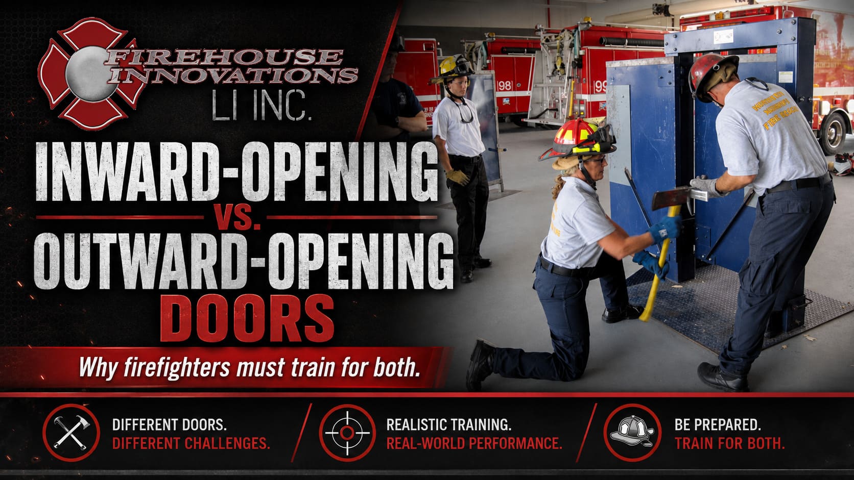 inward and outward door forcible-entry training