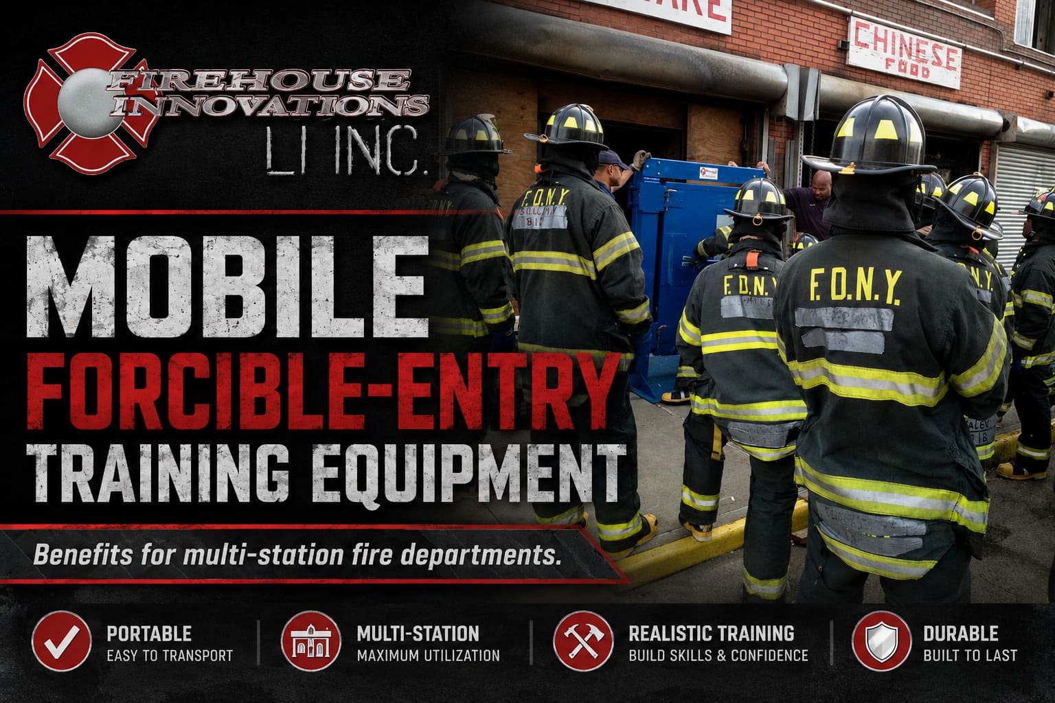 mobile forcible-entry training equipment