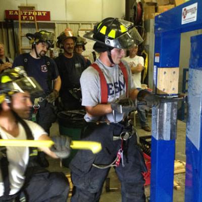 Eastport Fire Department Forcible Entry Training New York 3