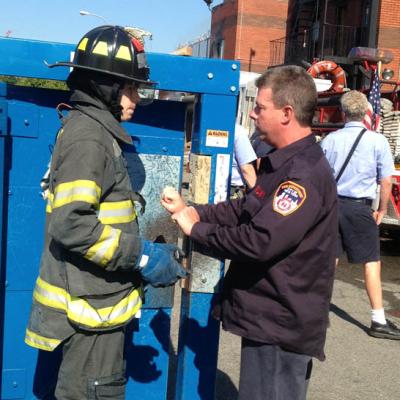 Fdny Fire Academy Forcible Entry Trainind Door Prop