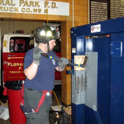 Floral Park Fire Department Nassau County Forcible Entry Training
