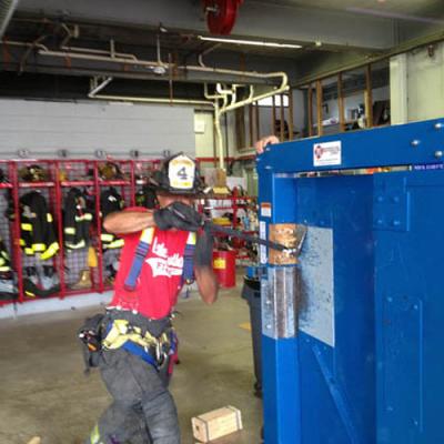 Lake Hiawatha Fire Department Forcbile Entry Training Door Prop Multi Force