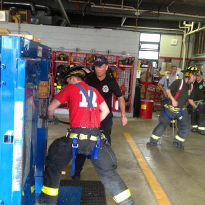 Lake Hiawatha Fire Department Forcbile Entry Training Door Prop