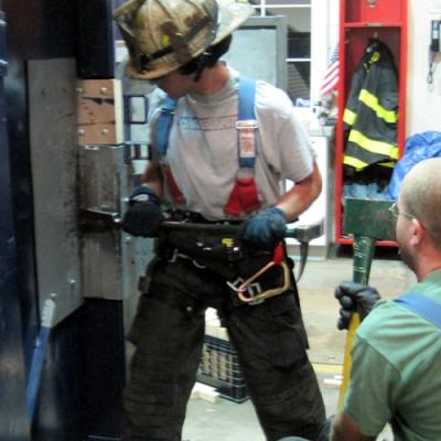Locust Valley Fire Department Forcible Entry Training Forcible Entry Door Prop