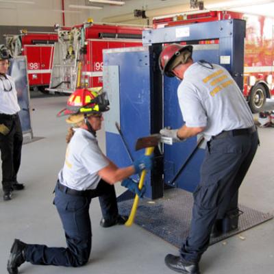 Palm Beach Florida Fire Department Forcible Entry Training Door Prop 5