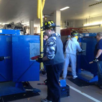 Riverhead Fire Department Firehouse Innovations Firefighter Forcible Entry Training Door Prop5