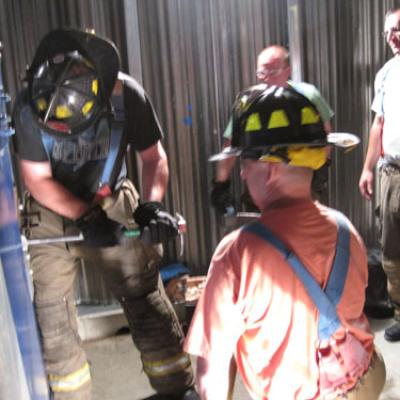 Seaford Fire Department Firehouse Innovations Firefighter Forcible Entry Training Door Prop2