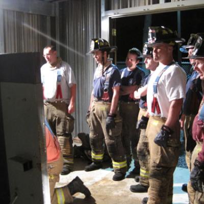 Seaford Fire Department Firehouse Innovations Firefighter Forcible Entry Training Door Prop3