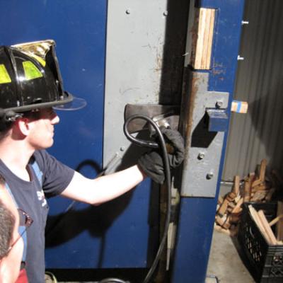 Seaford Fire Department Firehouse Innovations Firefighter Forcible Entry Training Door Prop6